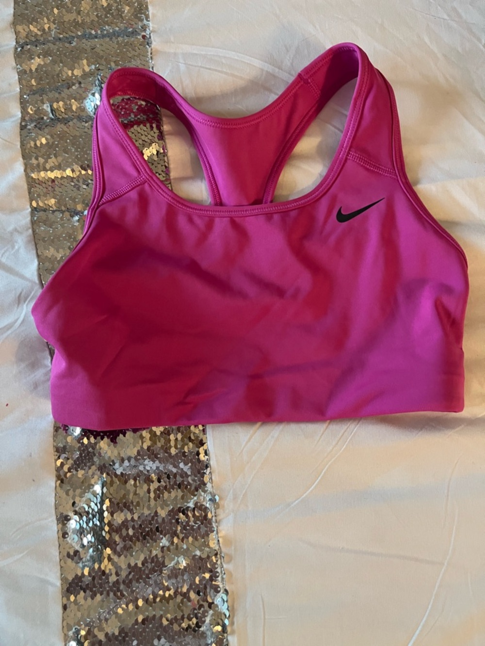Nike Hot Pink Racerback Sports Bra